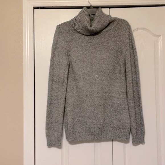 Grey turtleneck sweater. - Picture 1 of 1